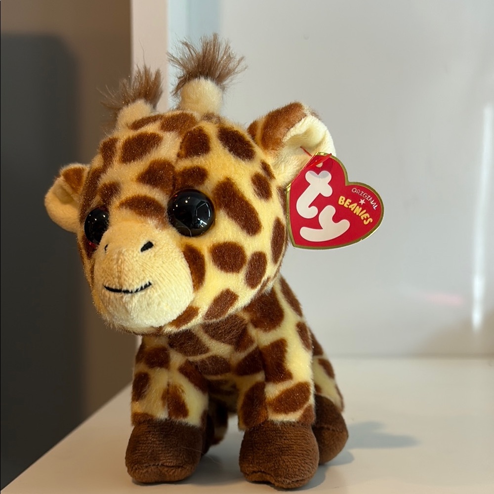 Ty Brown and Cream Stuffed Animal Plush